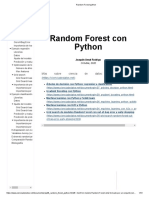 Random Forest con Python: introducción, métodos, ventajas y desventajas