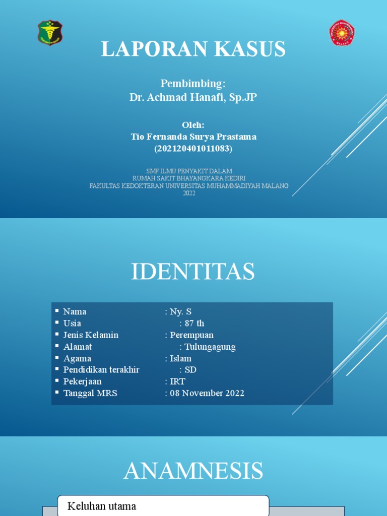 Laporan Kasus Jantung Ny. S | PDF | Sains & Matematika