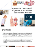 Managementul Hemoragiei Digestive in Activitatea Asistentilor Medicali 1
