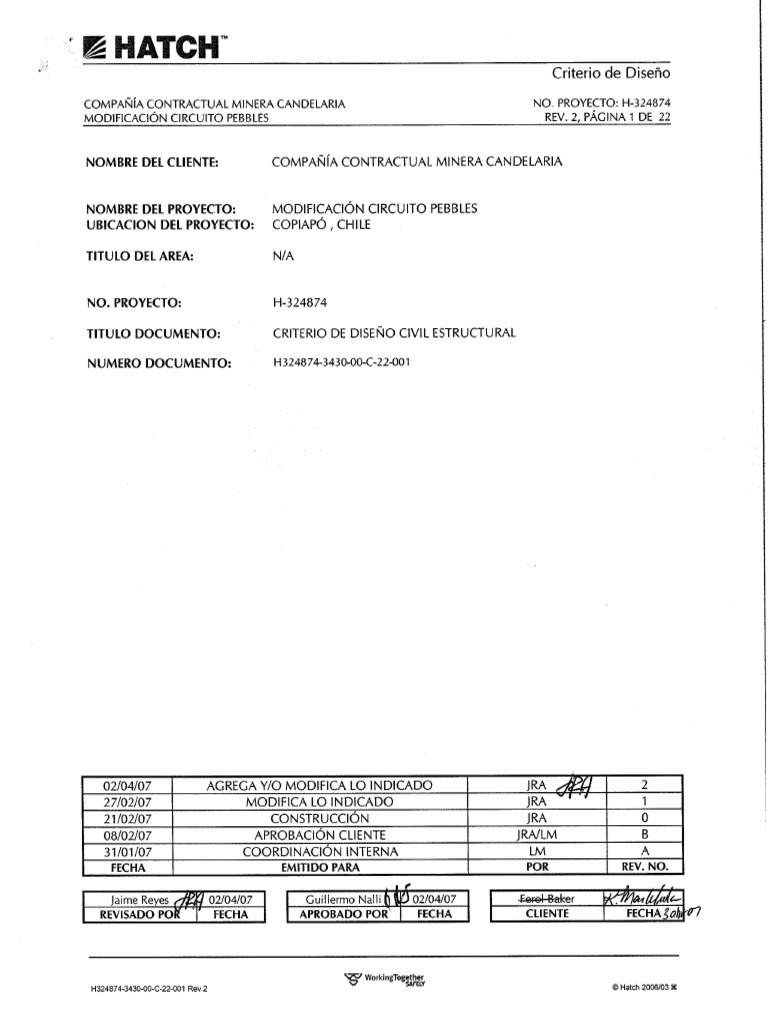 Criterio dise o civil estructural h324874 3430 00 c 22 001 pdf