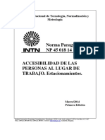 Norma Paraguaya NP 45 018 14: Instituto Nacional de Tecnología, Normalización y Metrología