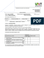 Instrumento de Evaluación: Lista de Verificación CÓDIGO 205BL11000/09 (F06) 205BL12000/09 (F06) 205BL13000/09 (F06) 205BL15000/09 (F06)