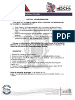 Convocatoria Examen de Conocimientos