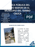 Política pública de vejez del Tambo Cauca 2021-2031