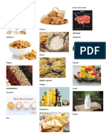 Alimentos clave: proteínas, grasas, carbohidratos y vitaminas