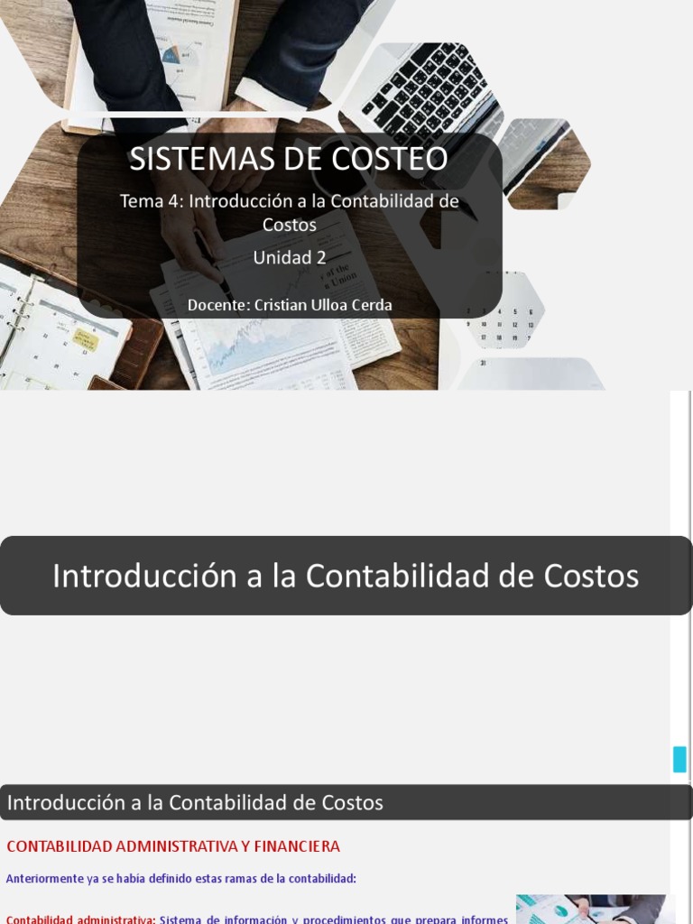 Introducción a la Contabilidad de Costos | PDF | Costo | Contabilidad