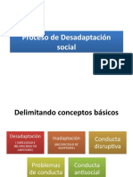 Proceso Desadaptación