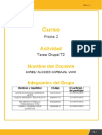 Curso: Actividad