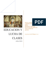 Educacion y Lucha de Clases