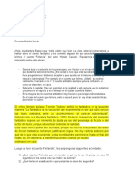 Actividad "El Cuento Fantástico" PDF