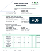 Factura Electrónica de Venta: Representación Gráfica