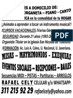 Secuencias MIDI - PISTAS - Partituras - ARREGLOS Rafael Cely