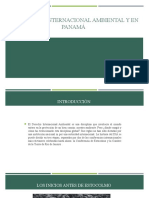 El Derecho Internacional Ambiental Y en Panamá: MADELINE GONZALEZ 8-939-120