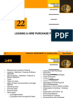 Chapter 22 - Leasing &amp Hire Purchase Financing