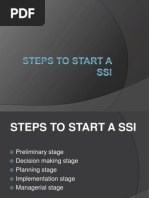 Steps To Start A SSI