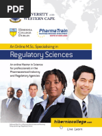 MSC in Regulatory Science