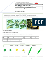 Avaliação de Biologia