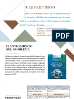 Título Propuesto: Desarrollo de Una Metodología