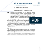 Boletín Oficial Del Estado: Ministerio de Economía Y Competitividad