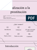 Legalización A La Prostitución
