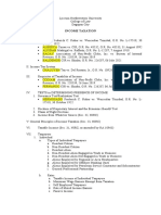 Tax Rev Income Tax Syllabus With Assignment of Caeses