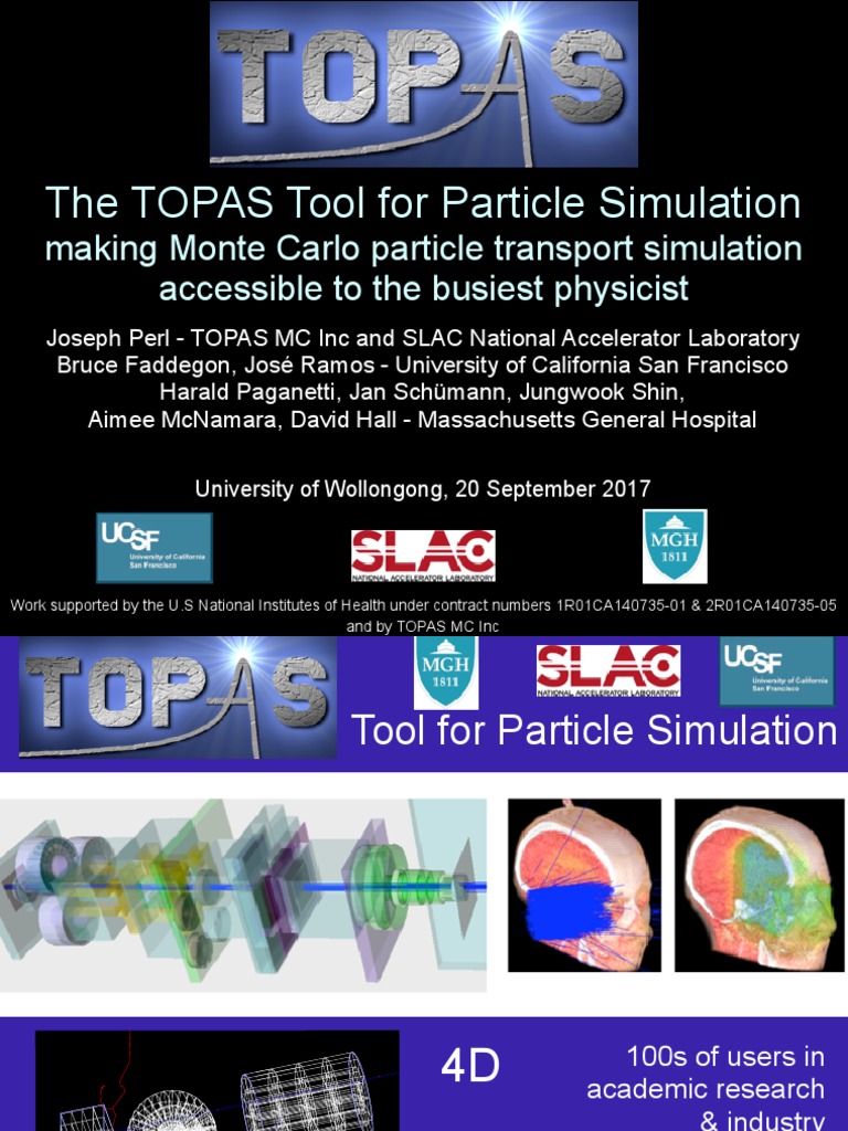 TOPAS Tool for Particle Simulation | PDF | Cell (Biology) | Mitochondrion