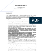 Profesorado Historia 4 años Fraile Pintado