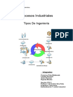 Procesos Industriales: Tipos de Ingeniería