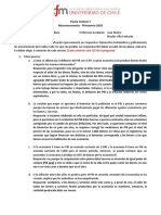 Pauta Control 1 Macroeconomía - Primavera 2020: (Cada Comente Vale 1/9 de La Pregunta)