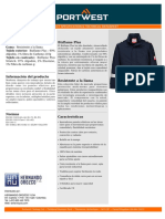 FR601 - Chaqueta Ligera Bizflame Plus Bizflame Plus: Product Specification & Technical Datasheet