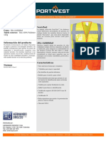 S376 - Chaleco Executive Prague Vest-Port: Product Specification & Technical Datasheet