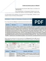 Instrucciones para El Desarrollo de La Actividad: Dashboards y Tablas Dinámicas