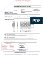 Calidad certificada de productos para proyecto de reubicación de barcazas