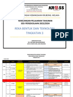 Reka Bentuk Dan Teknologi Tingkatan 3: Rancangan Pelajaran Tahunan SESI PERSEKOLAHN 2023/2024