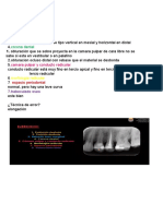 Análisis radiográfico dental