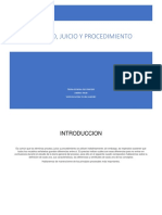 Proceso, Procedimiento y Juicio PDF Real