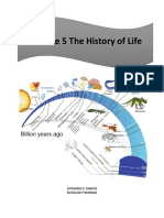 Module 5 The History of Life: Giovanne G. Tampos Bs Biology Program