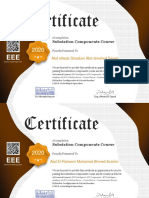 Certificate: Substation Components Course