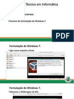Formatação do Windows 7 em 40 passos