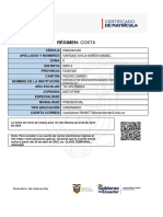 Régimen: Costa: Cédula: Apellidos Y Nombres