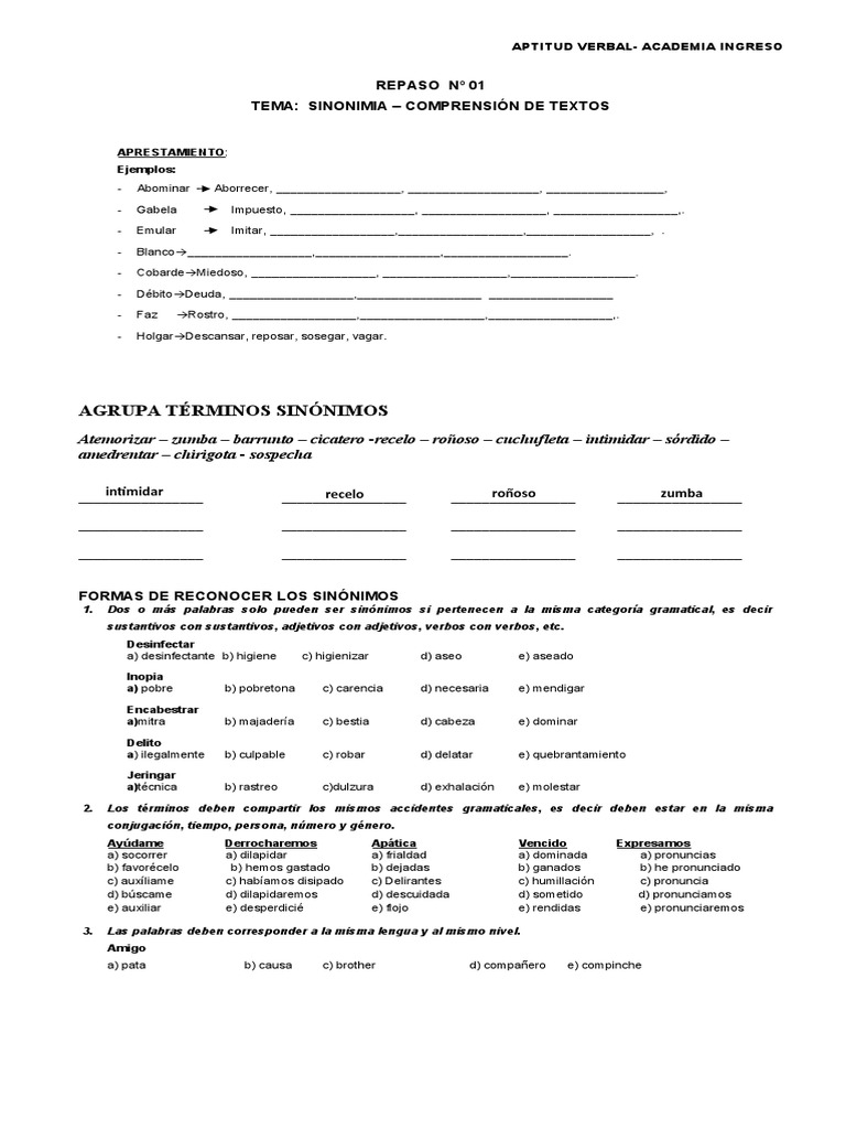 agrupa-t-rminos-sin-nimos-repaso-01-tema-sinonimia-comprensi-n-de