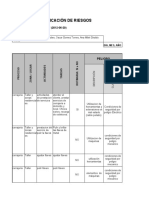 Matriz de Identificación de Riesgos: METODOLOGÍA GUÍA GTC 45 (2012-06-20)