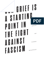 Our Grief Is A Starting Point in The Fight Against Fascism