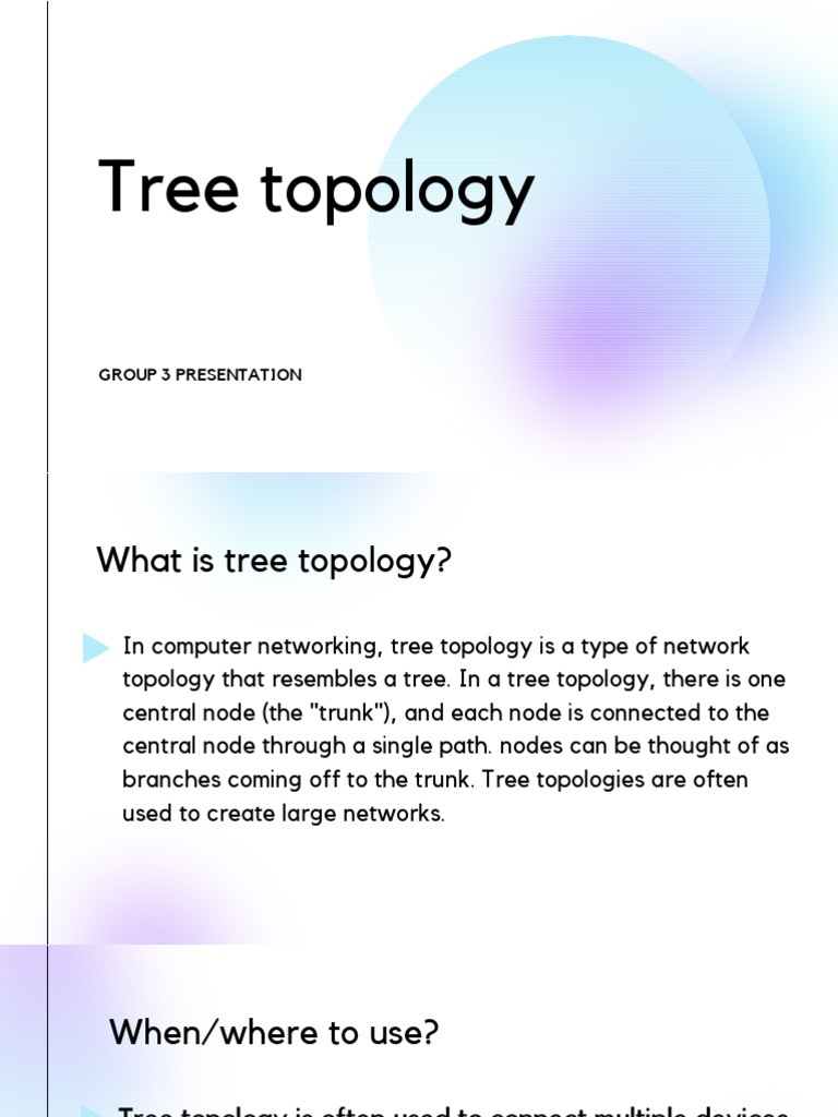 Group 3 Presentation | PDF | Network Topology | Computer Network