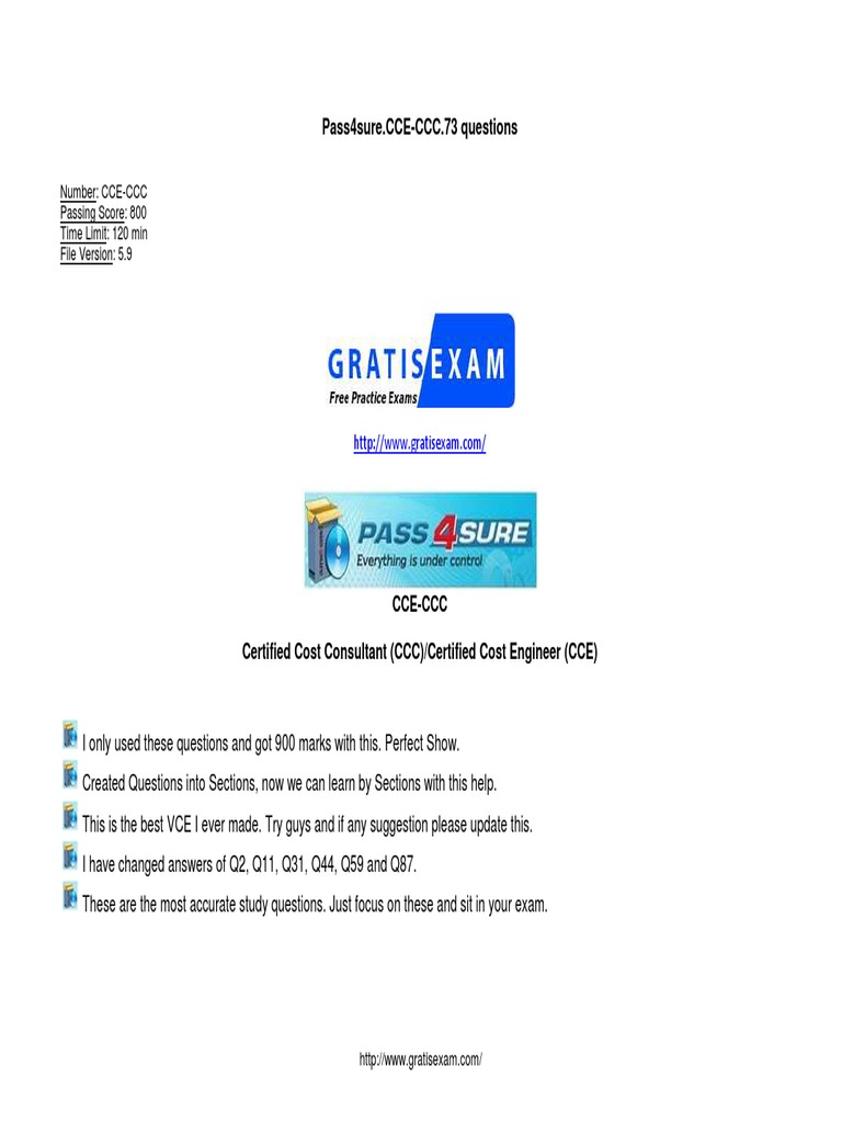 Ccp Actual Test Module B Pdf Depreciation Expense