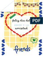 Amor Y La: Feliz Dia Del Amistad