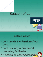 Lenten Season