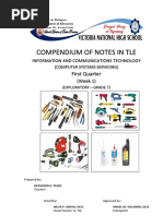 ICT 7 First Quarter Compendium of Notes - Week 1