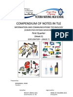 Compendium of Notes in Tle: First Quarter
