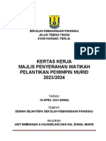 Kertas Kerja Majis Watikah 2023